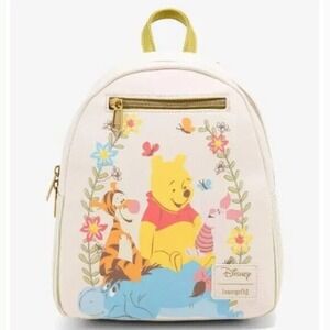 Loungefly Disney‎ Winnie The Pooh Flowers Mini Backpack